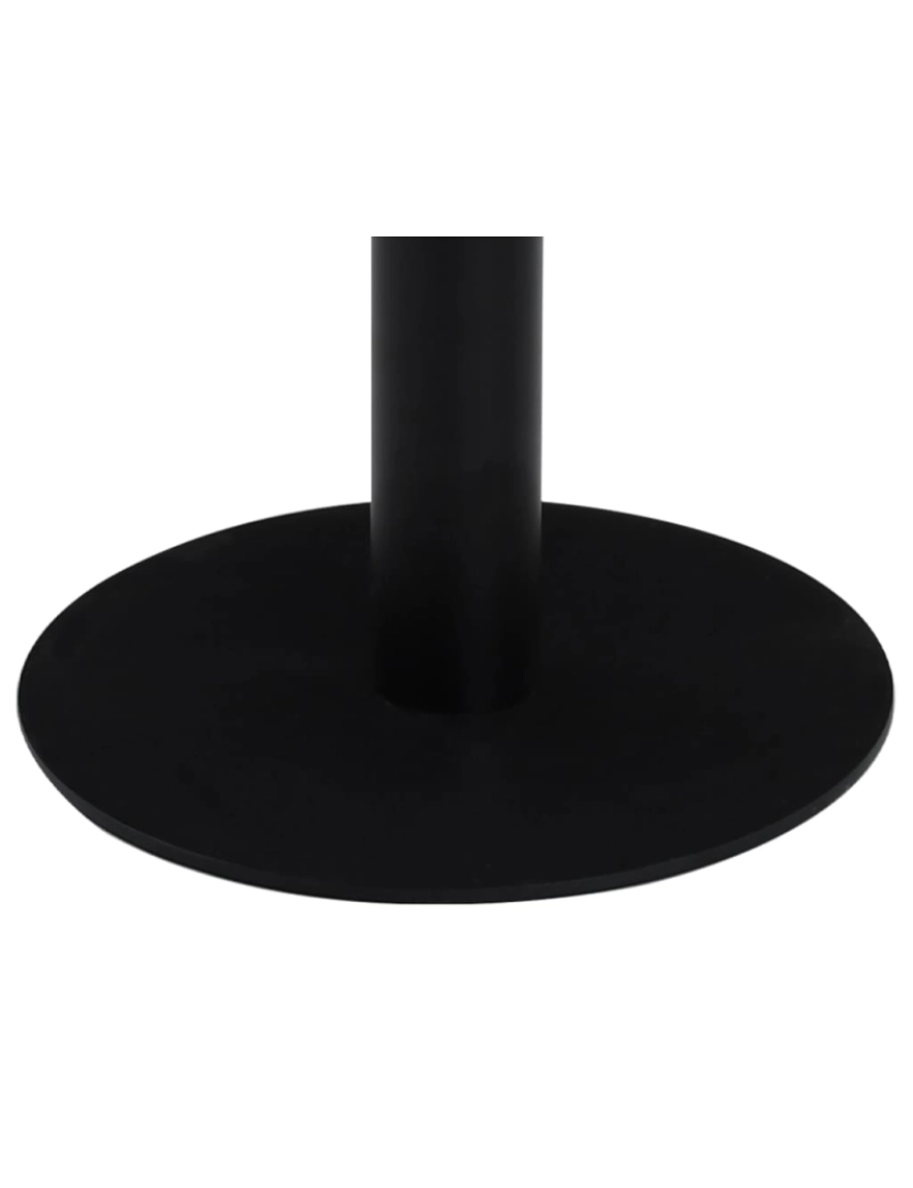 imagem de vidaXL Mesa bistrô 50 cm MDF castanho-claro4