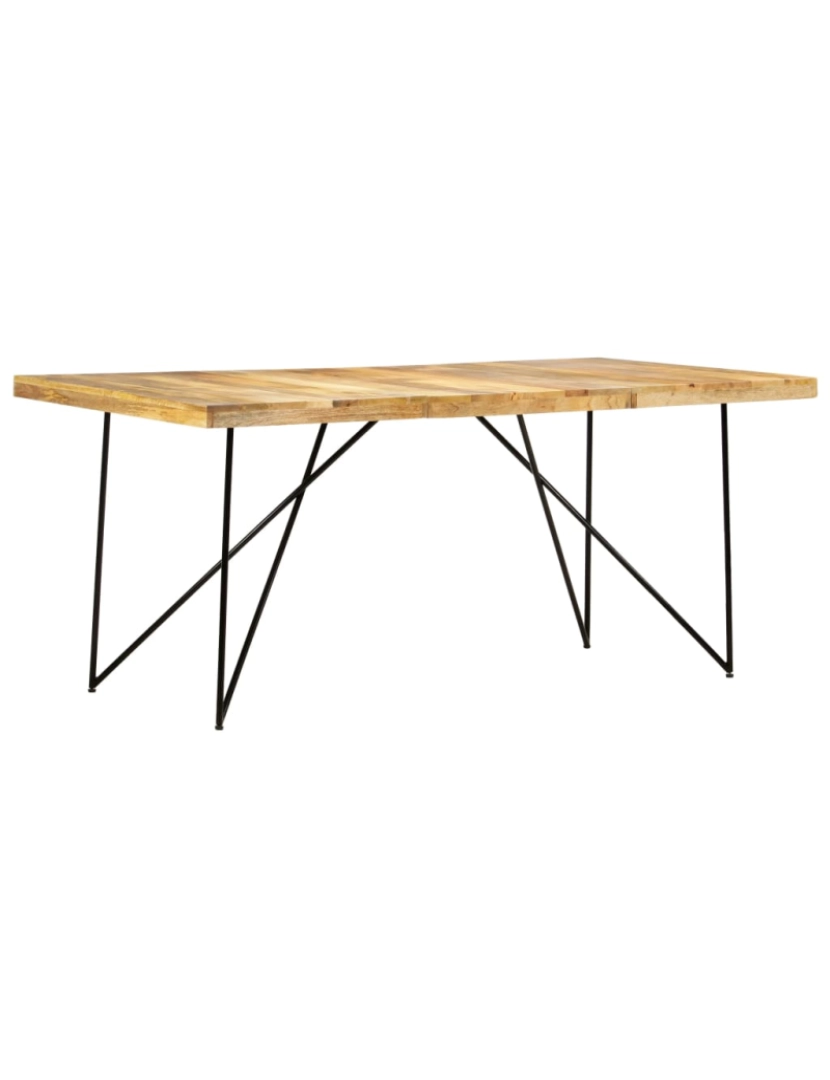 Vidaxl - vidaXL Mesa de jantar 180x90x76 cm madeira de mangueira maciça