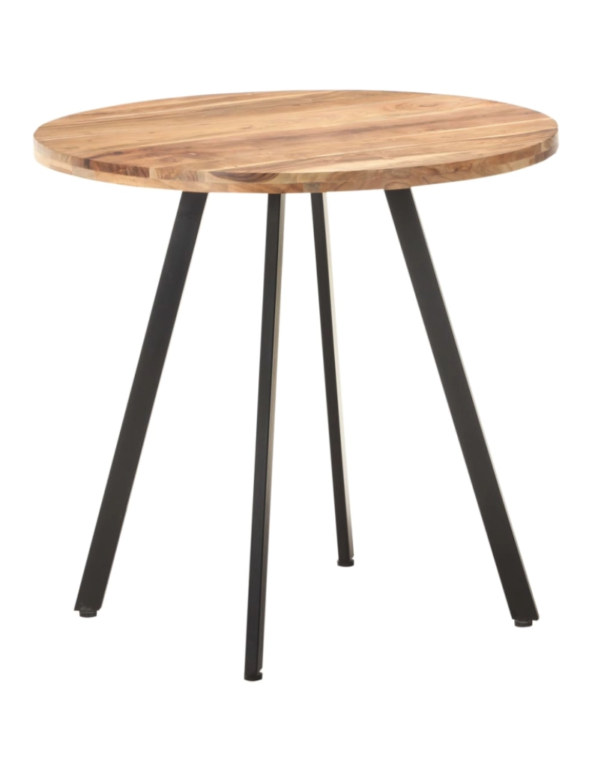 Vidaxl - vidaXL Mesa de jantar 80 cm madeira de acácia maciça