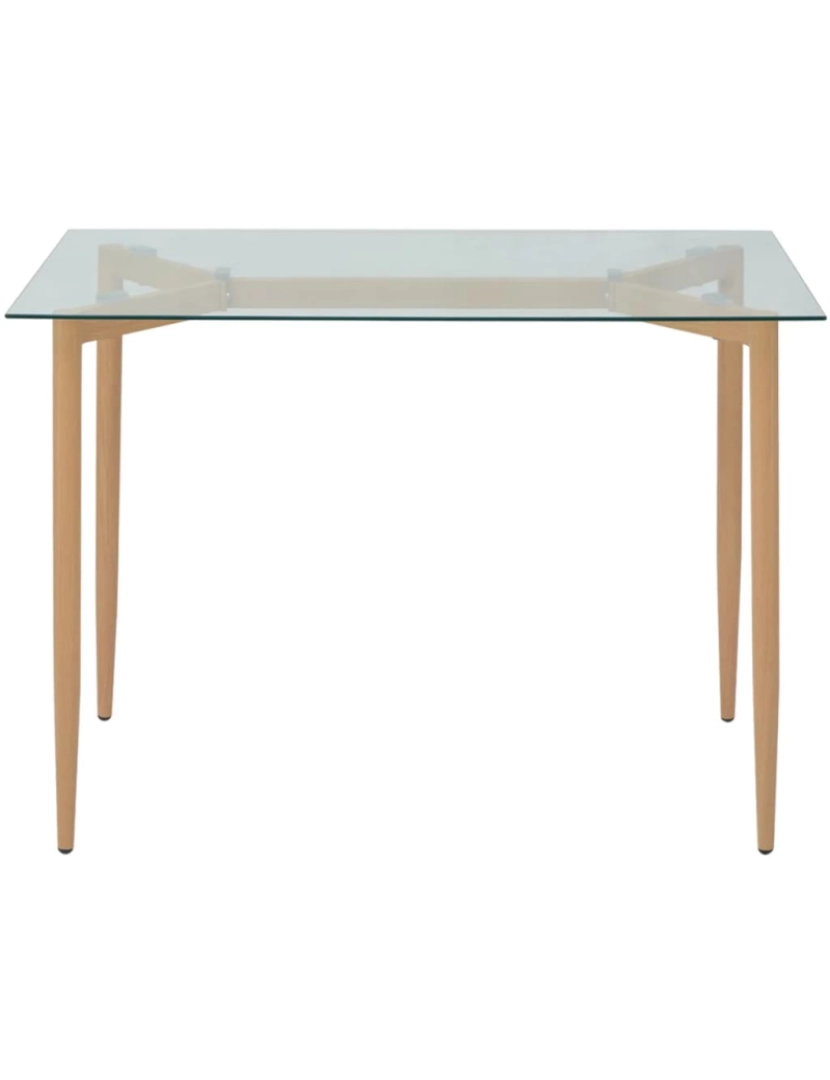 imagem de vidaXL Mesa de jantar 118x68x75 cm3