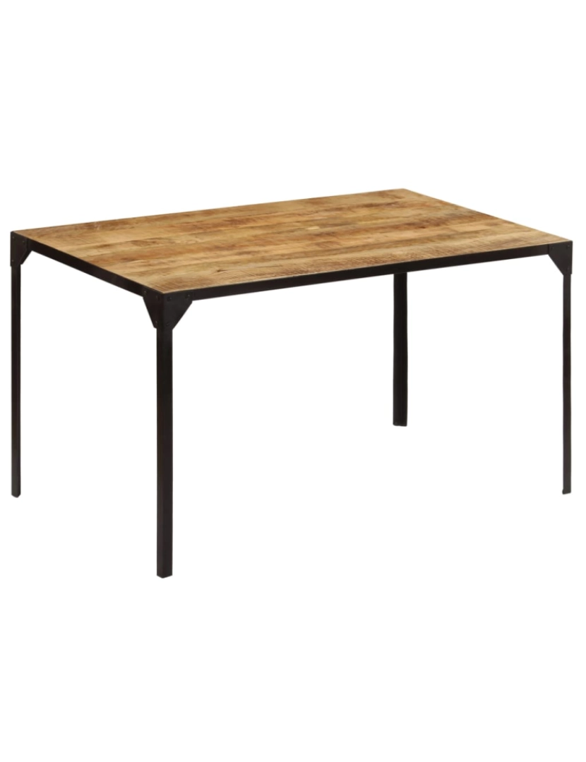 Vidaxl - vidaXL Mesa de jantar madeira de mangueira maciça 140x80x76 cm