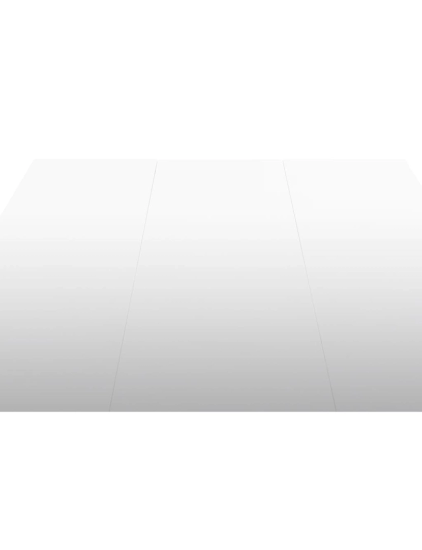 imagem de vidaXL Mesa de jantar 179x89x81 cm branco brilhante7