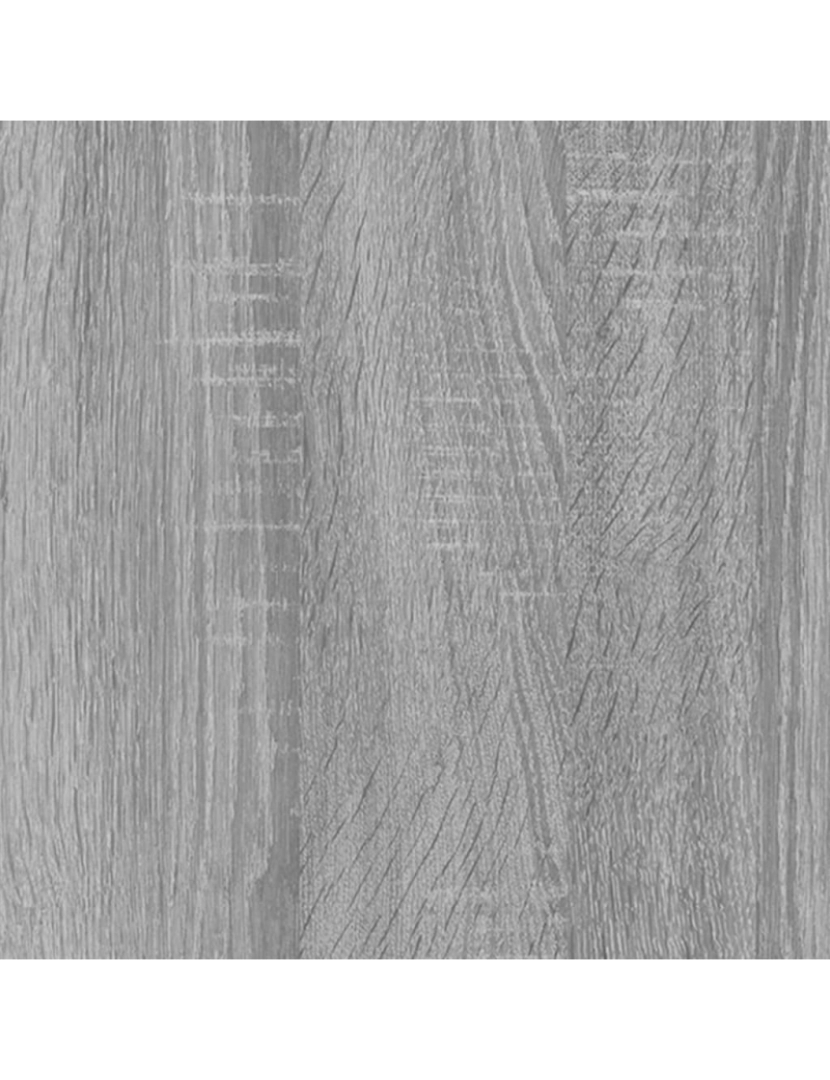 imagem de vidaXL Mesa de jantar 80x80x75 cm derivados de madeira cinzento sonoma7