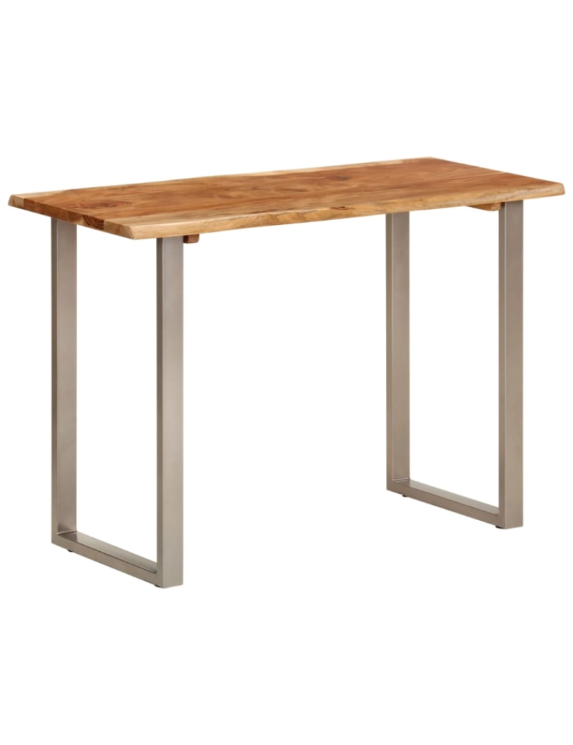 Vidaxl - vidaXL Mesa de jantar 110x50x76 cm madeira de acácia maciça