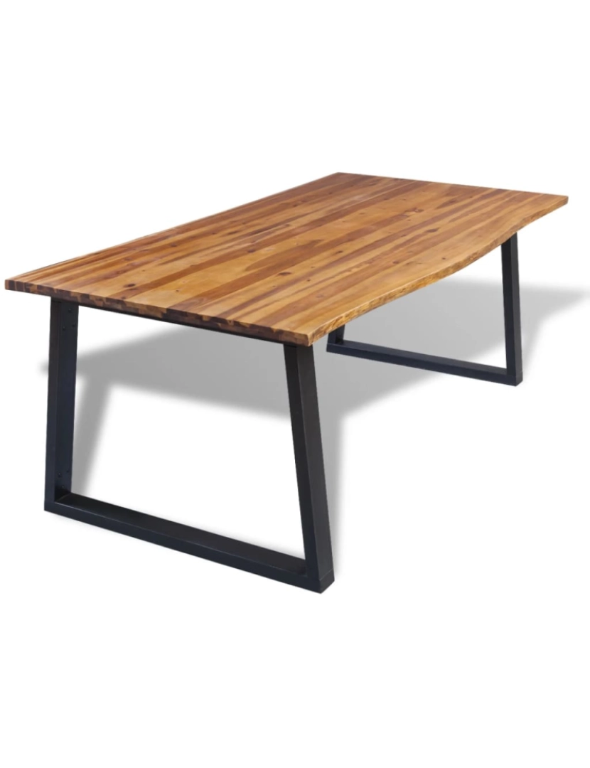 Vidaxl - vidaXL Mesa de jantar 200x90 cm madeira de acácia maciça