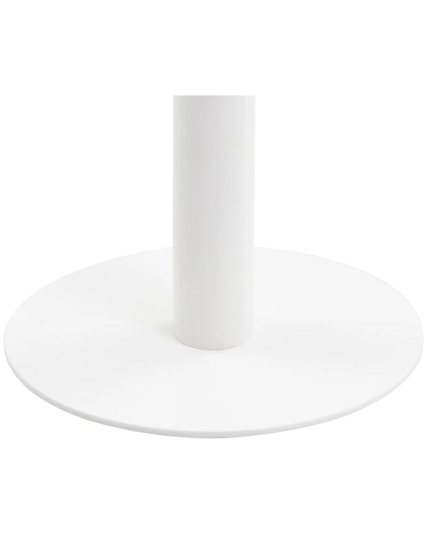 imagem de vidaXL Mesa bistrô 40 cm MDF castanho-claro4