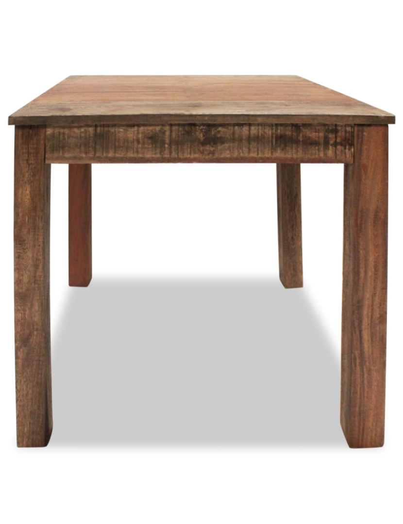 imagem de vidaXL Mesa de jantar madeira reciclada maciça 82x80x76 cm6