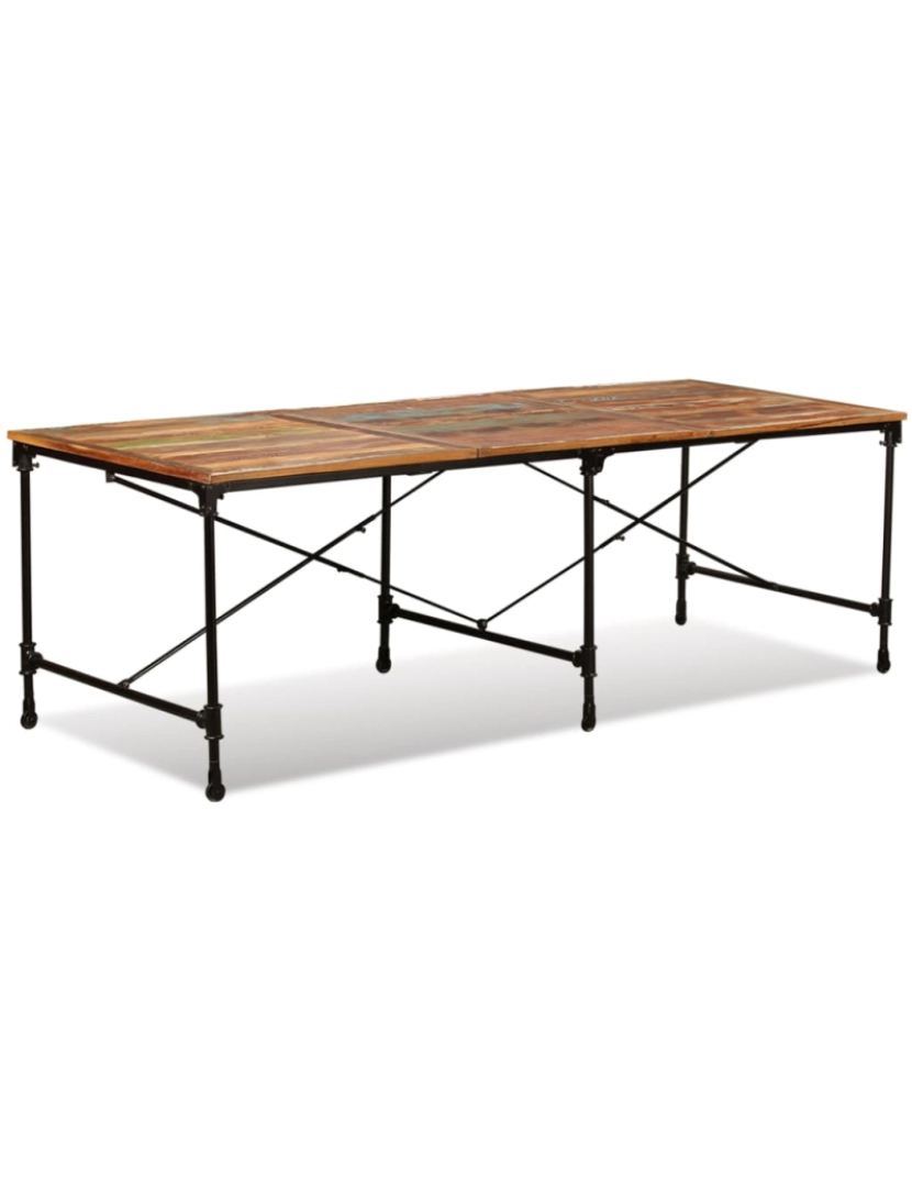 Vidaxl - vidaXL Mesa de jantar madeira reciclada maciça 240 cm