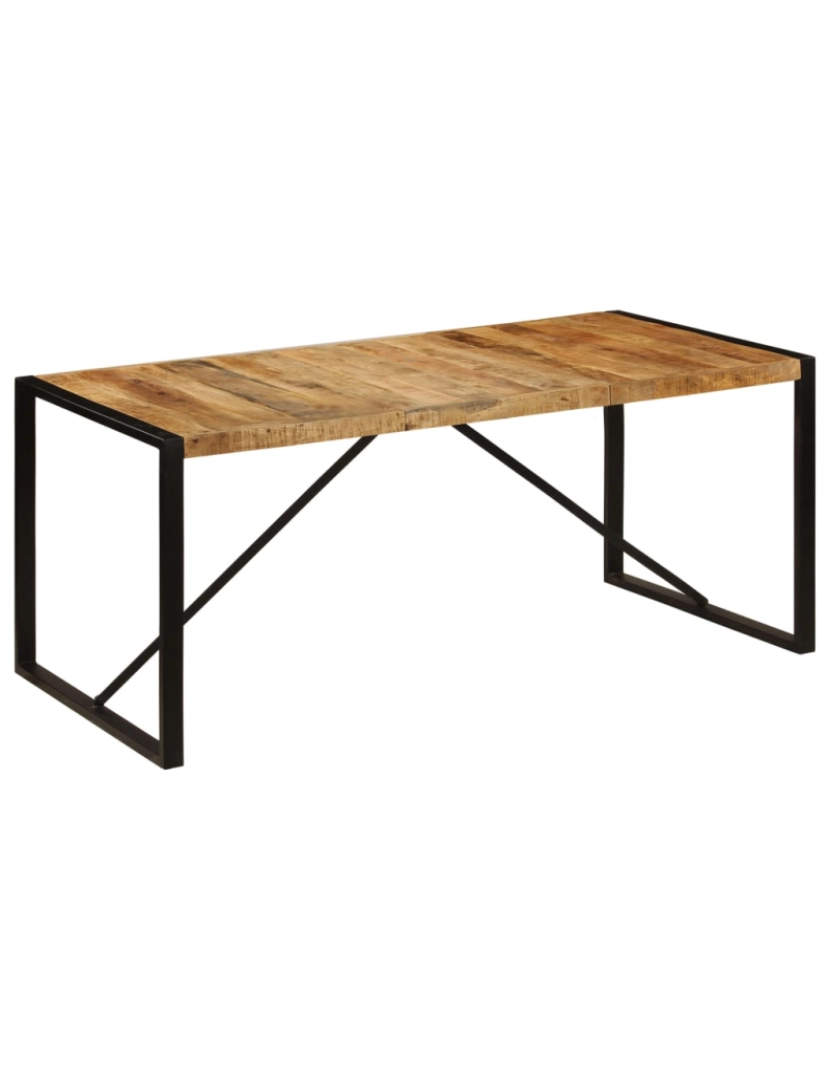 Vidaxl - vidaXL Mesa de jantar 180x90x75 cm madeira de magueira maciça