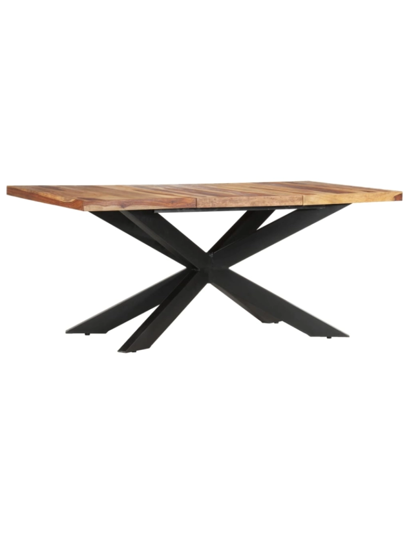 Vidaxl - vidaXL Mesa de jantar 180x90x76 cm madeira de sheesham maciça