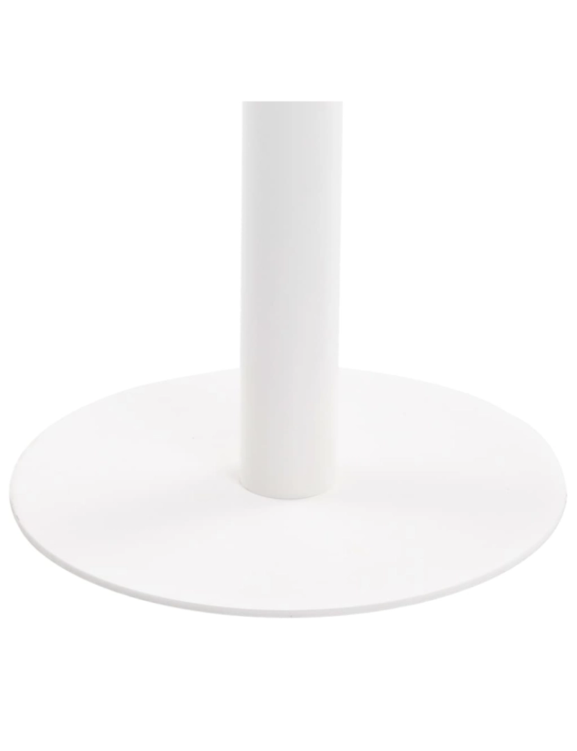 imagem de vidaXL Mesa bistrô 60x60 cm MDF castanho-claro6