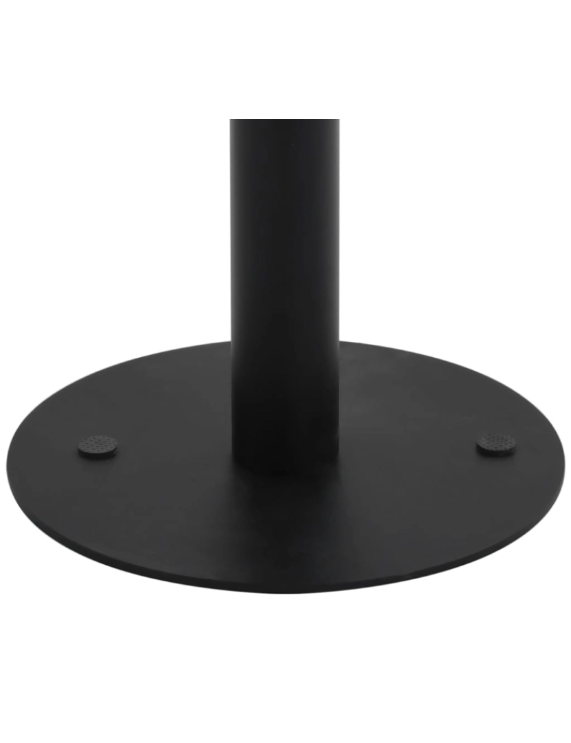 imagem de vidaXL Mesa bistrô 40 cm MDF castanho-claro4