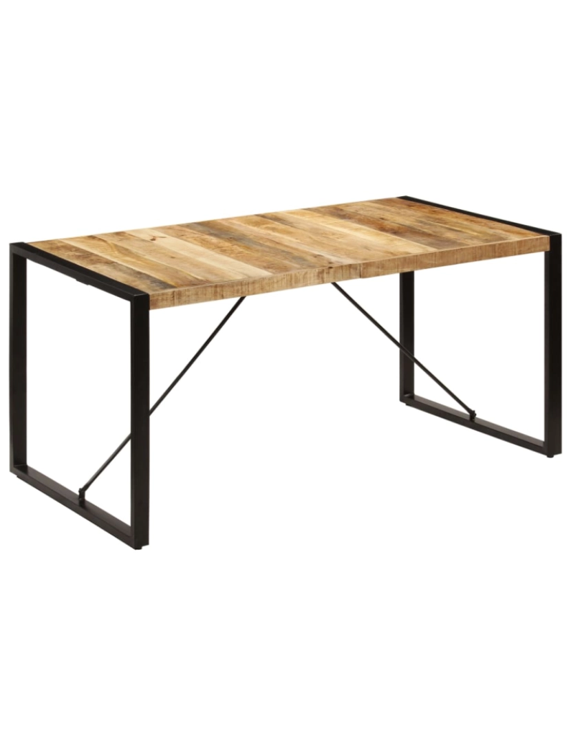 Vidaxl - vidaXL Mesa de jantar 160x80x75 cm madeira de mangueira maciça