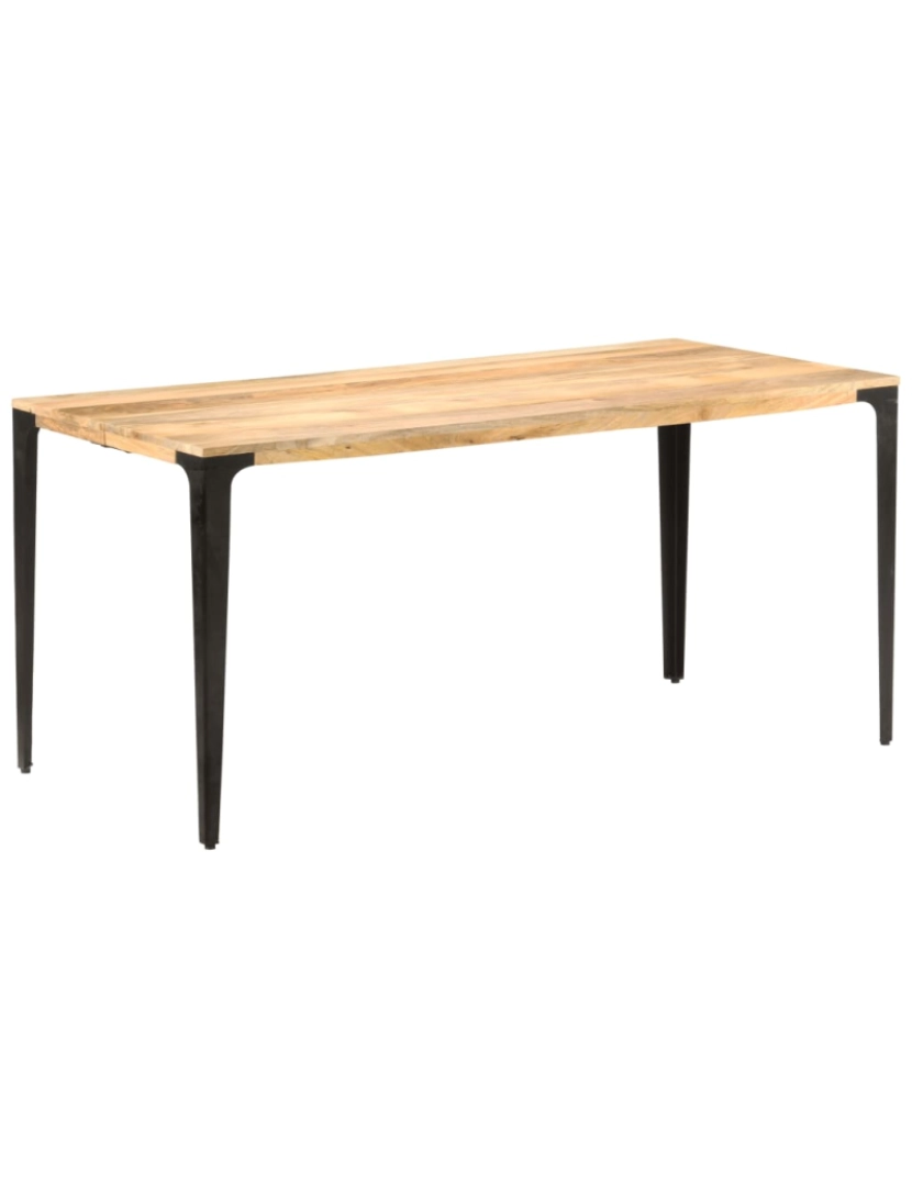 Vidaxl - vidaXL Mesa de jantar 160x80x76 cm madeira mangueira maciça