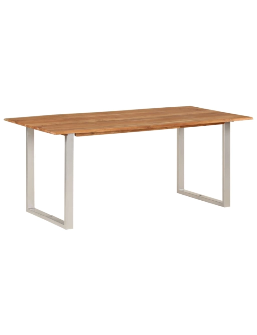 Vidaxl - vidaXL Mesa de jantar 180x90x76 cm madeira de acácia maciça