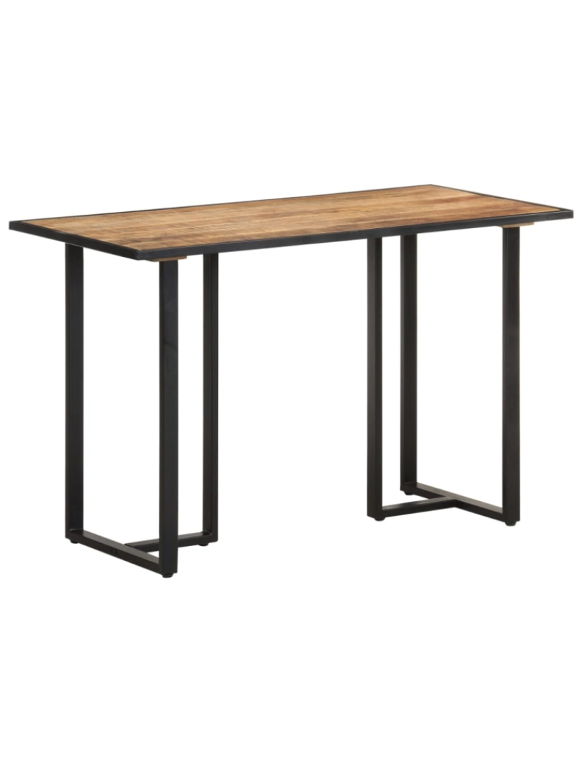 Vidaxl - vidaXL Mesa de jantar 120 cm madeira de mangueira áspera