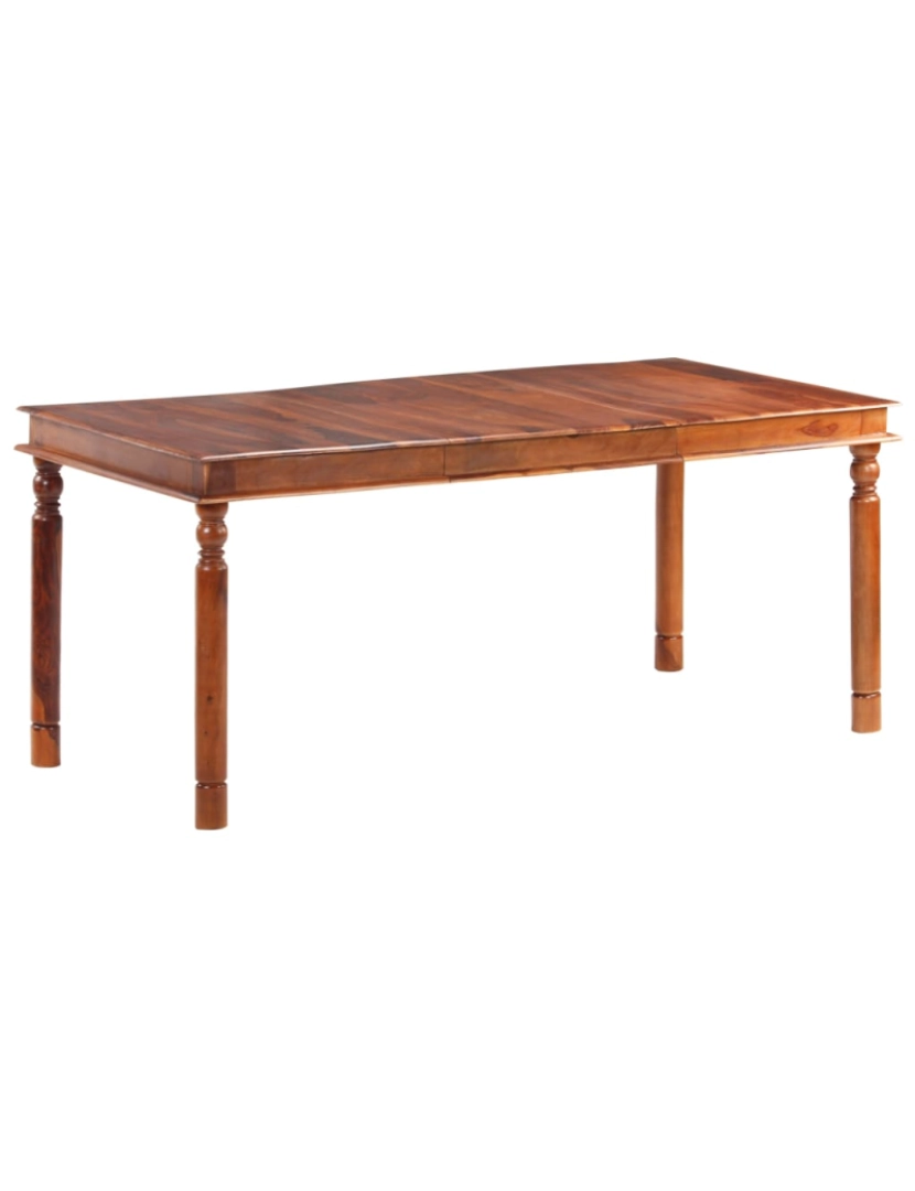 Vidaxl - vidaXL Mesa de jantar 180x90x76 cm madeira de sheesham maciça