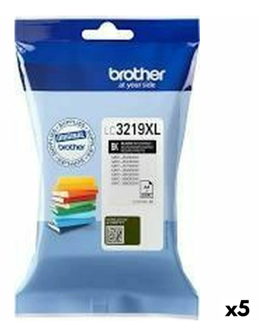 Brother - Tinteiro de Tinta Original Brother LC3219XL Preto