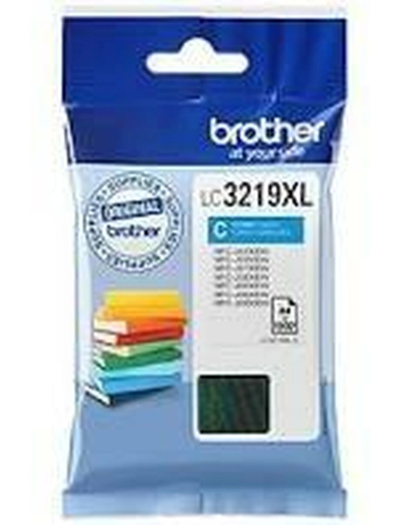 imagem de Tinteiro de Tinta Original Brother LC3219XL Ciano3