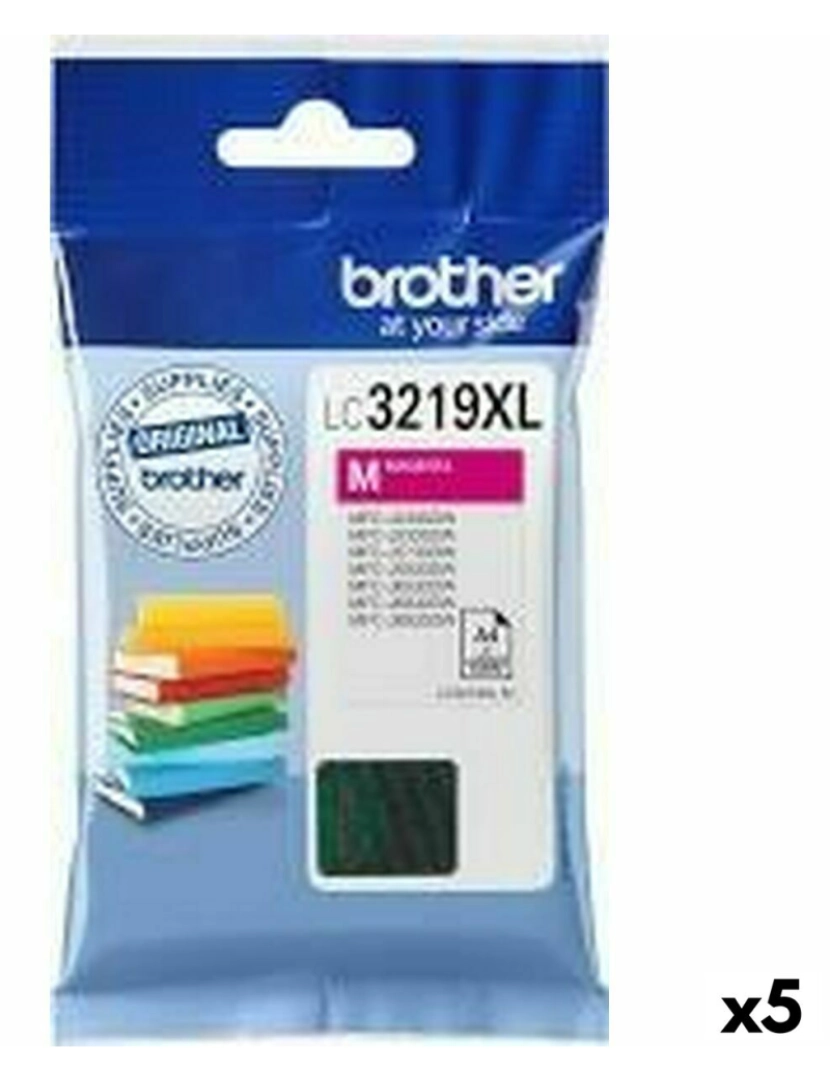 Brother - Tinteiro de Tinta Original Brother LC3219XLM Magenta