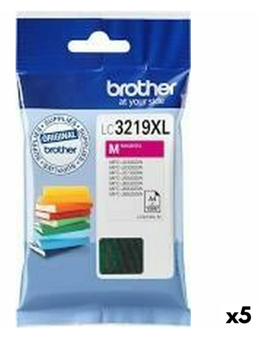 imagem de Tinteiro de Tinta Original Brother LC3219XLM Magenta2