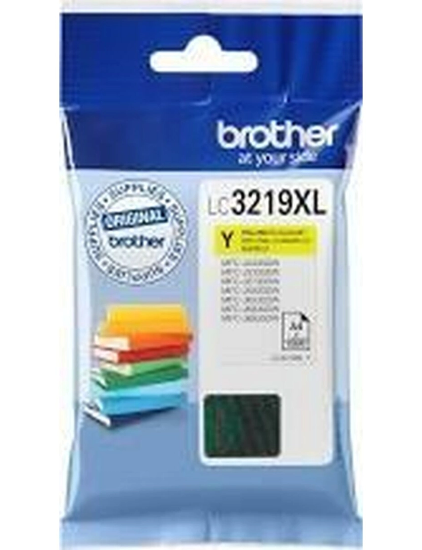 imagem de Tinteiro de Tinta Original Brother LC3219XL Amarelo3