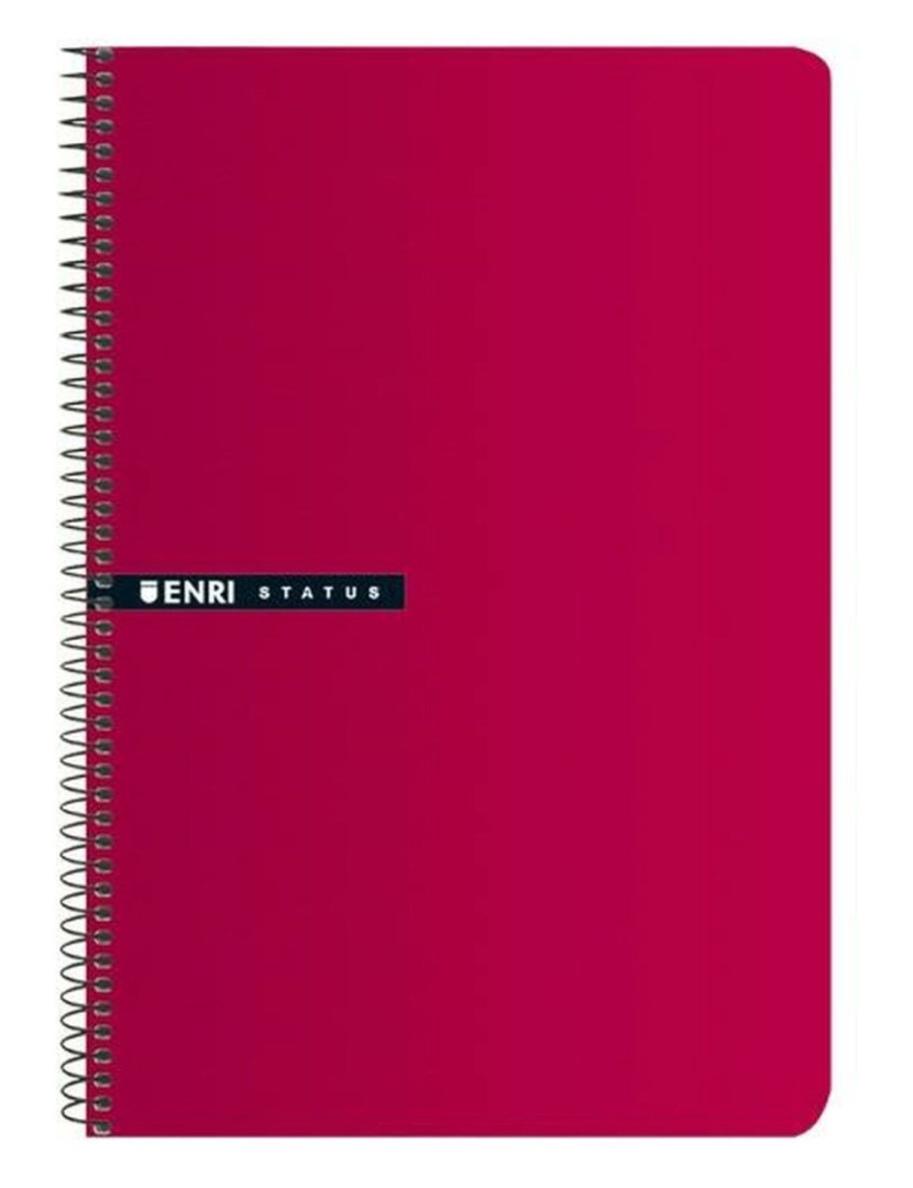 imagem de Caderno ENRI Vermelho 21,5 x 15,5 cm (5 Unidades)2