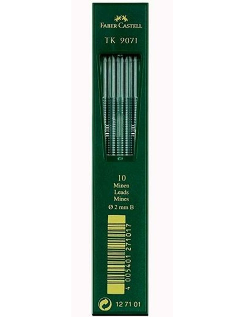 imagem de Recarga de mina Faber-Castell TK9071  2,0 mm B (5 Unidades) (10 Unidades)2