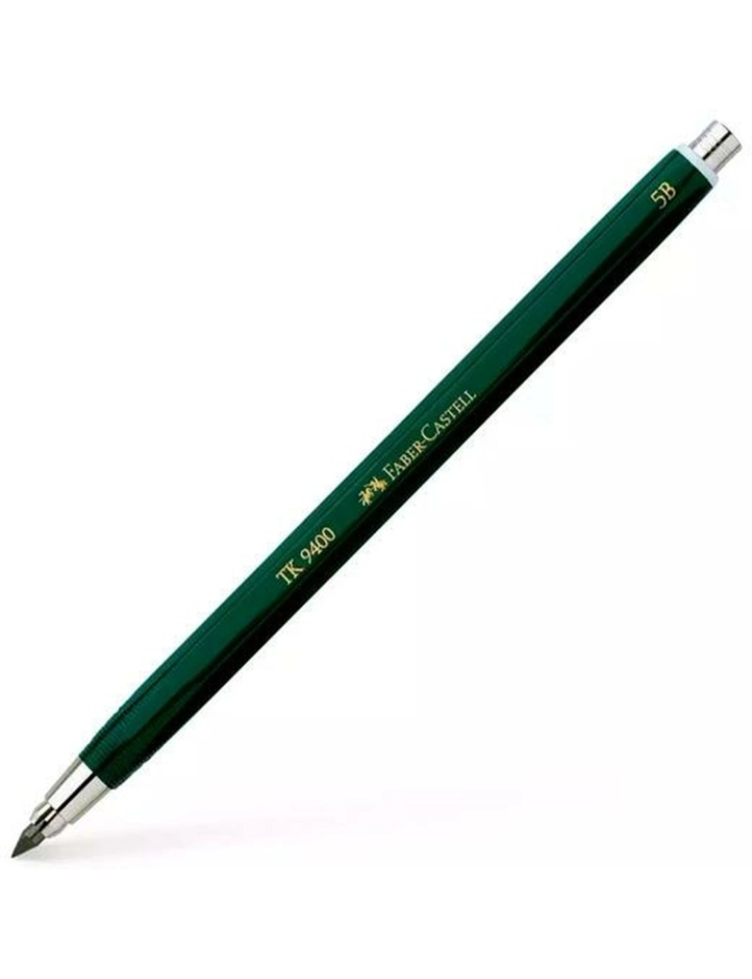 imagem de Porta-minas Faber-Castell Tk 9400 3 Verde (5 Unidades)2