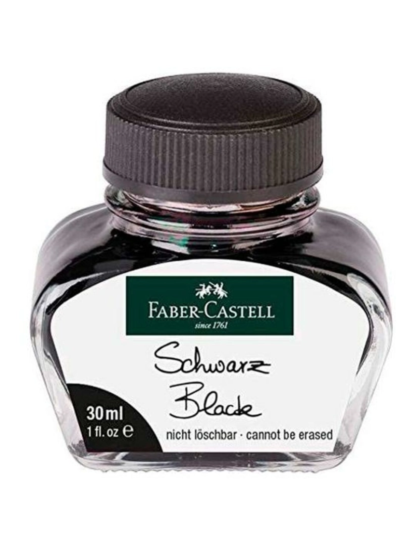 imagem de Tinta Faber-Castell Preto 6 Peças 30 ml2