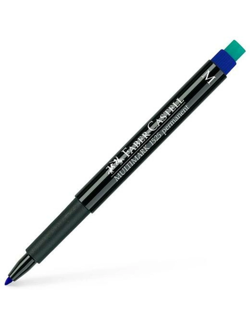 imagem de Rotulador permanente Faber-Castell Multimark 1523 M Azul (10 Unidades)2