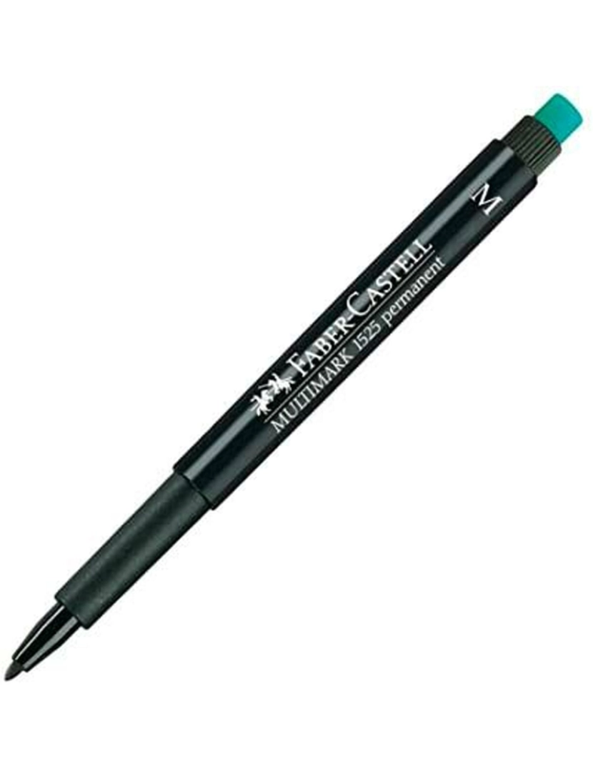 imagem de Rotulador permanente Faber-Castell Multimark 1525 M Preto (10 Unidades)2