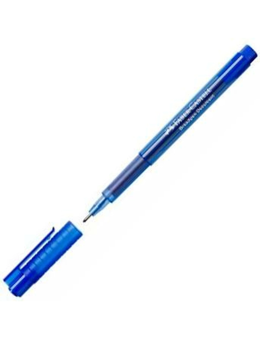 imagem de Rotuladores Faber-Castell Broadpen Document 1554 Azul (10 Unidades)3