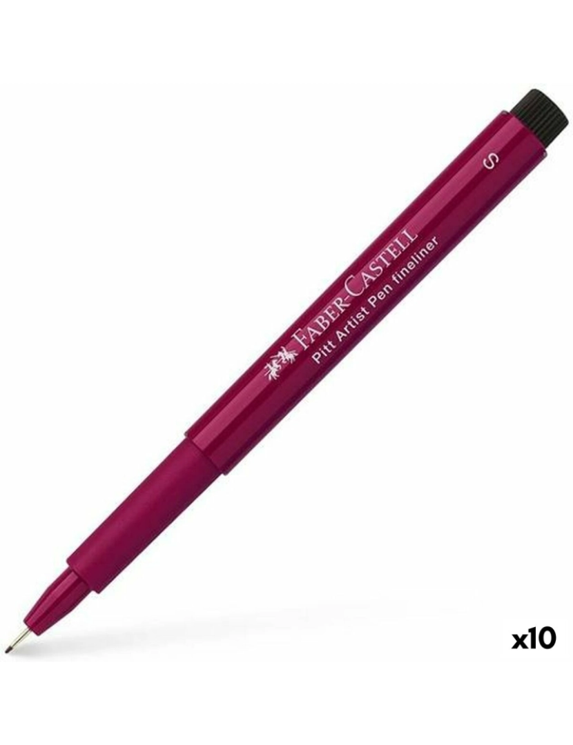 Faber-Castell - Rotuladores Faber-Castell Pitt Artist Fineliner S Magenta (10 Unidades)