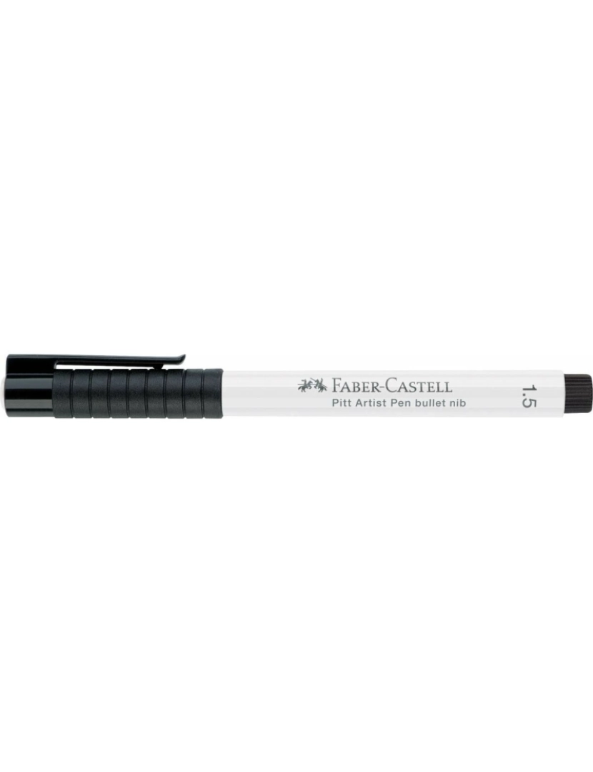 imagem de Rotulador permanente Faber-Castell Pitt Artist Branco (10 Unidades)2