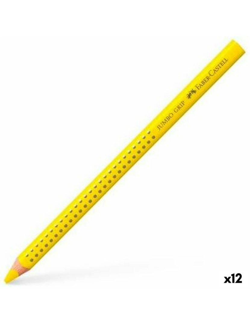 Faber-Castell - Lápis de cores Faber-Castell Amarelo (12 Unidades)