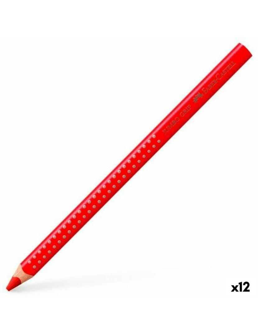 imagem de Lápis de cores Faber-Castell Vermelho (12 Unidades)1