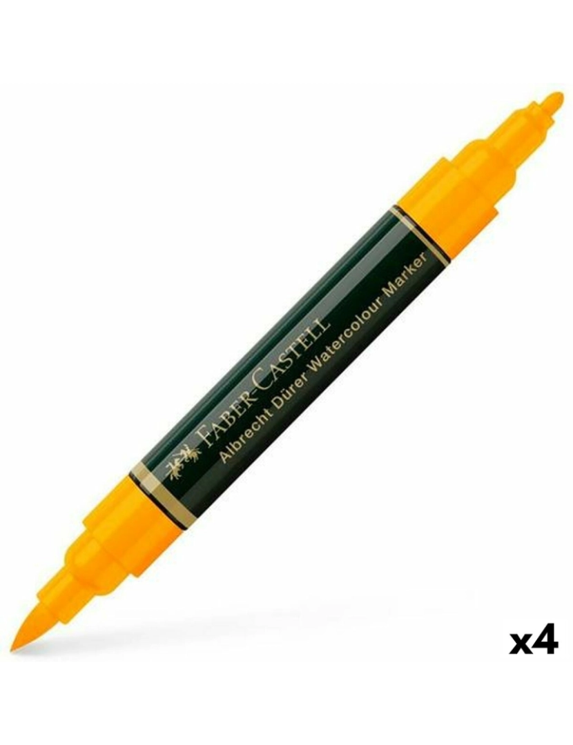 Faber-Castell - Rotuladores Faber-Castell Durer Amarelo (4 Peças) (4 Unidades)