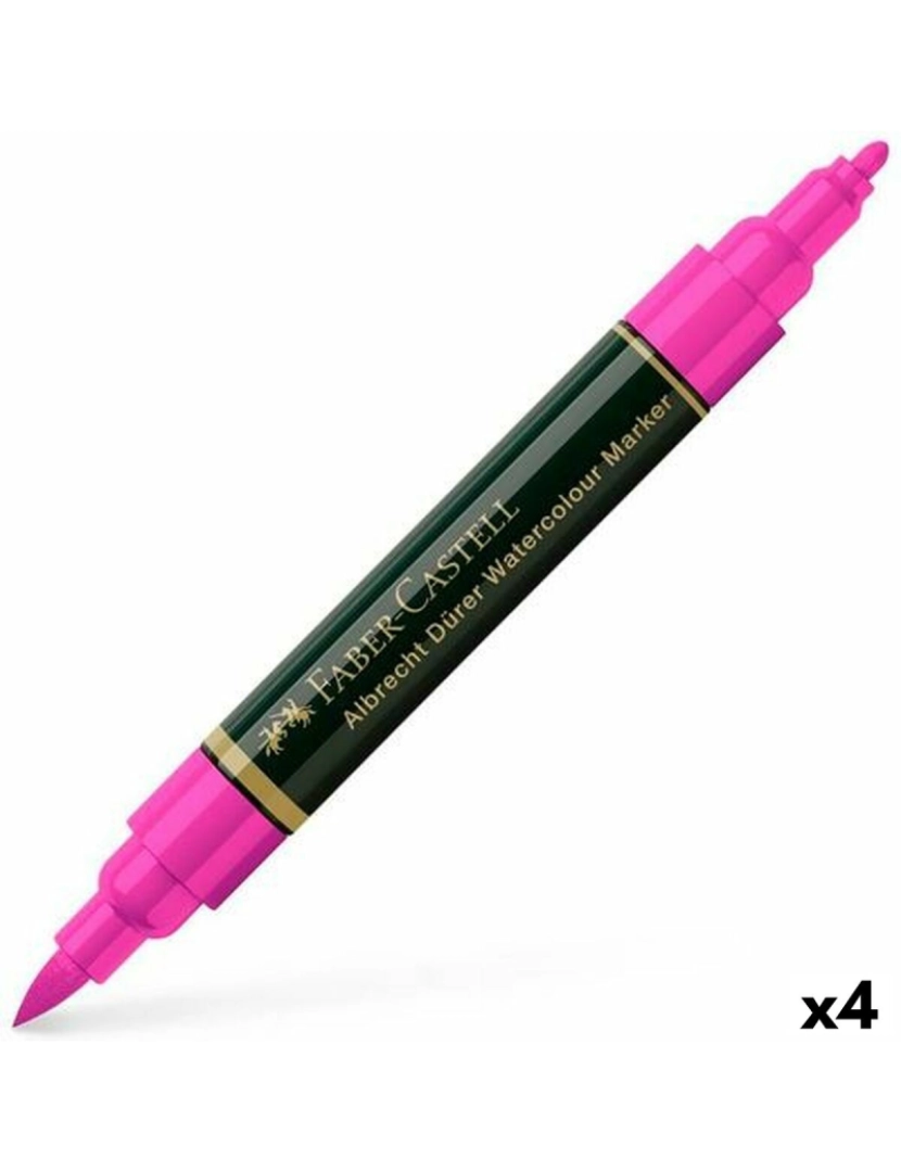 Faber-Castell - Rotuladores Faber-Castell Durer Cor de Rosa (4 Peças)