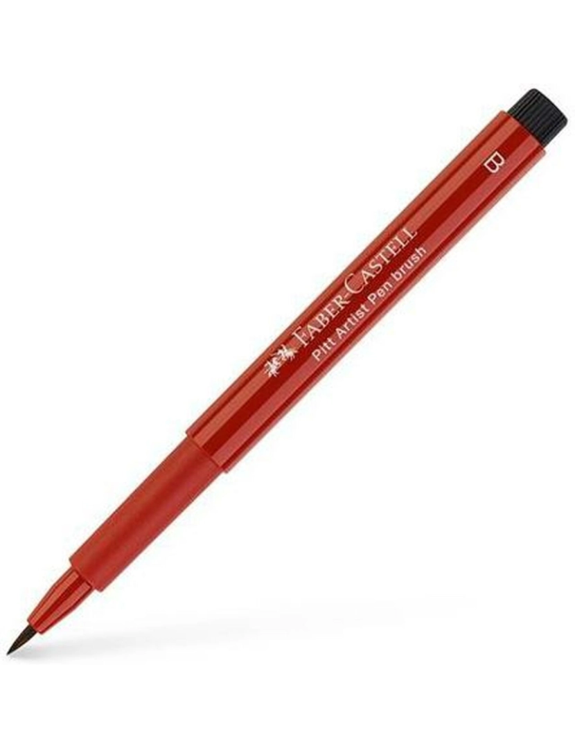 imagem de Rotuladores Faber-Castell Pitt Artist Vermelho Escuro (10 Unidades)2