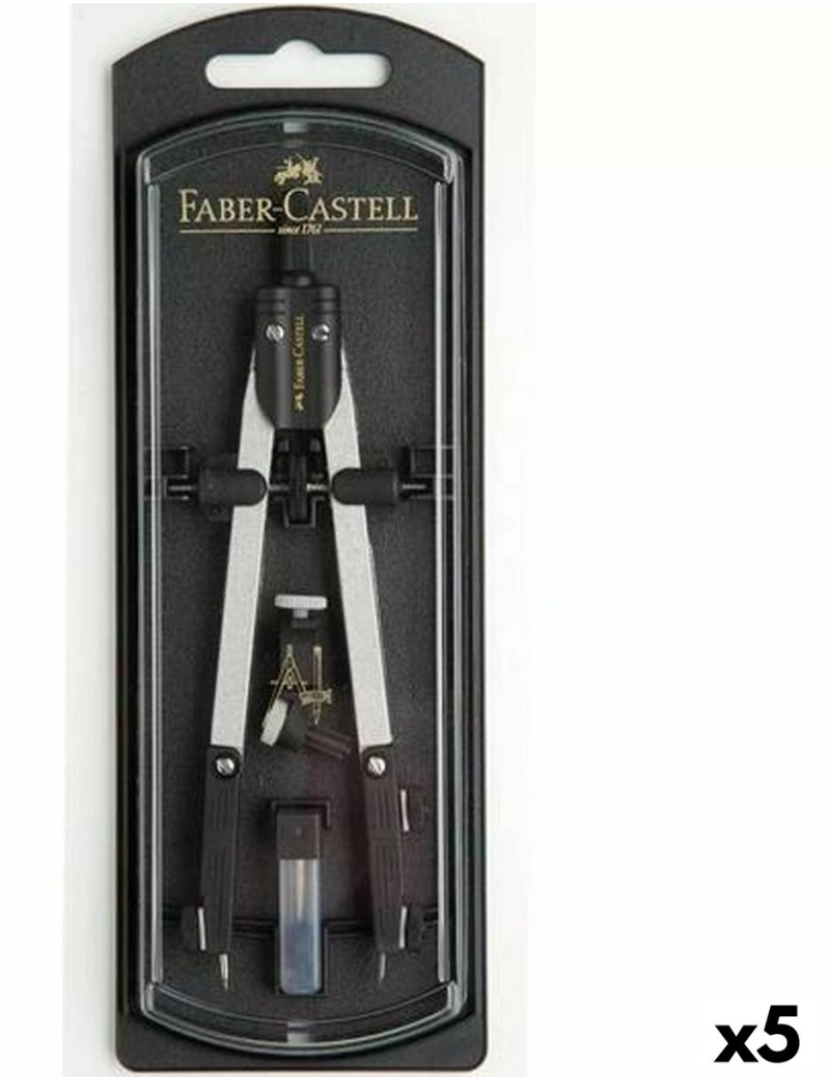 Faber-Castell - Agulha Faber-Castell 17 cm Acessórios (5 Unidades)