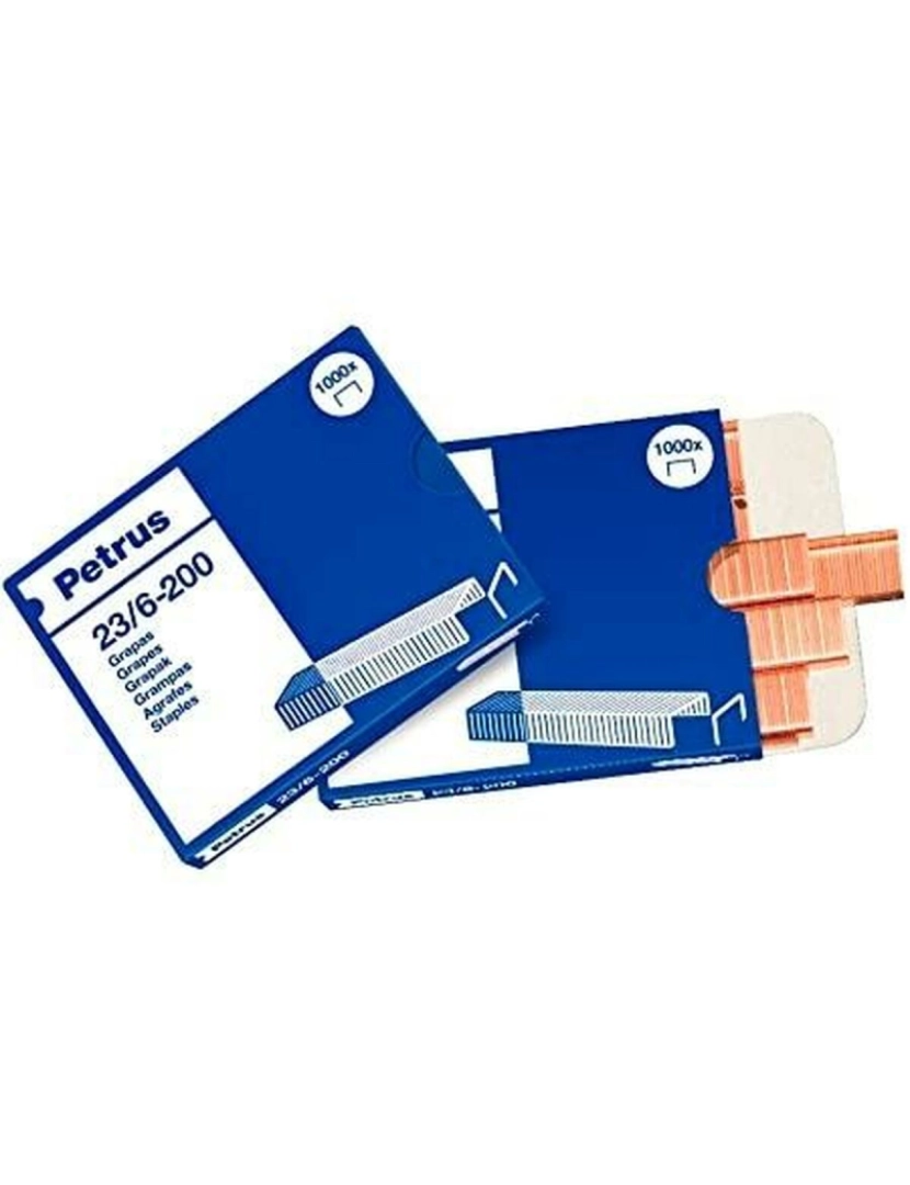 imagem de Grampos Petrus 23/6 6 mm (25 Unidades)3