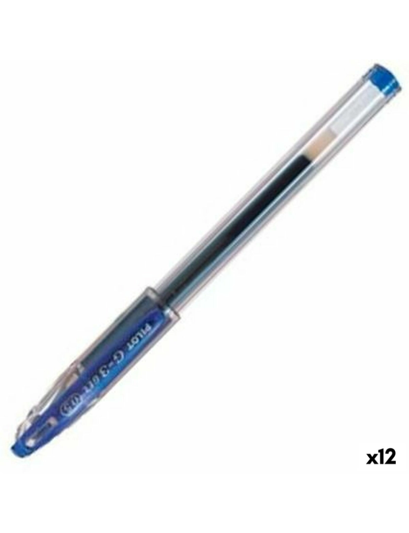 imagem de Esferográfica de gel Pilot G-3 Azul 0,5 mm (12 Unidades)1