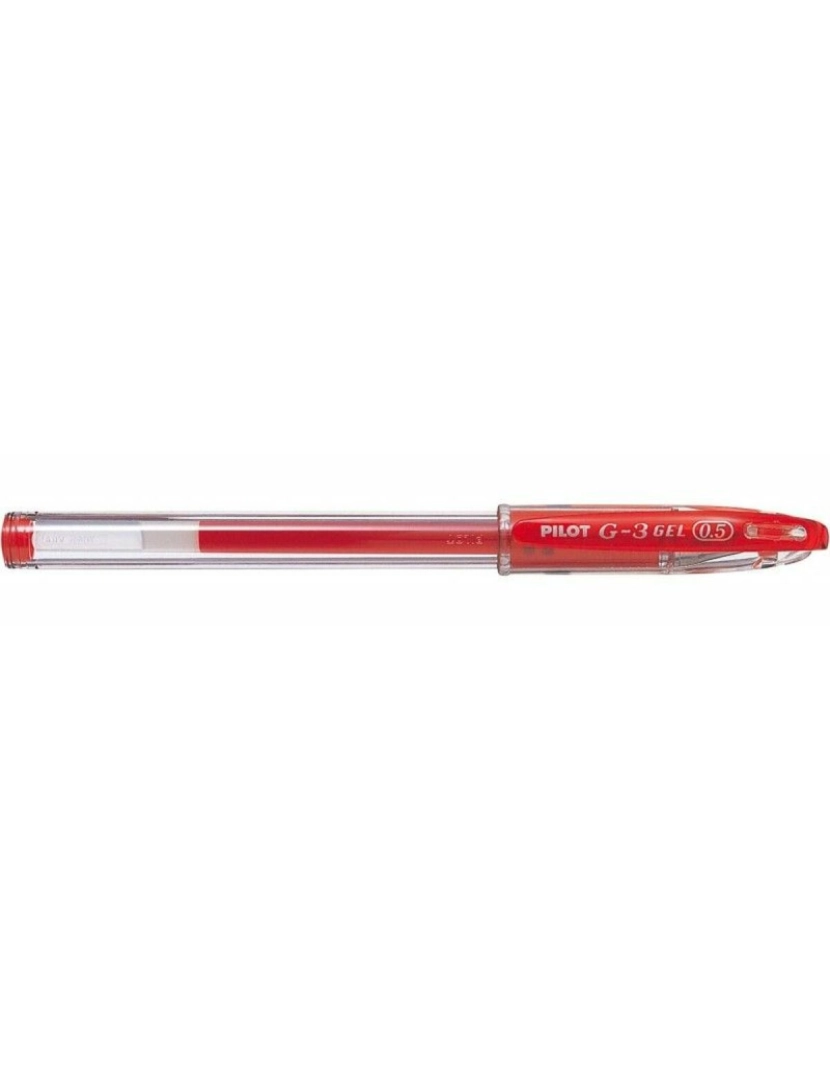 imagem de Esferográfica de gel Pilot G-3 Grip Vermelho 0,5 mm (12 Unidades)2