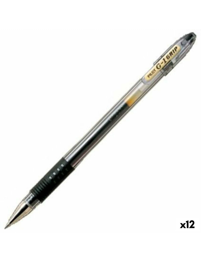 Pilot - Caneta Roller Pilot G-1 Preto 0,32 mm (12 Unidades)