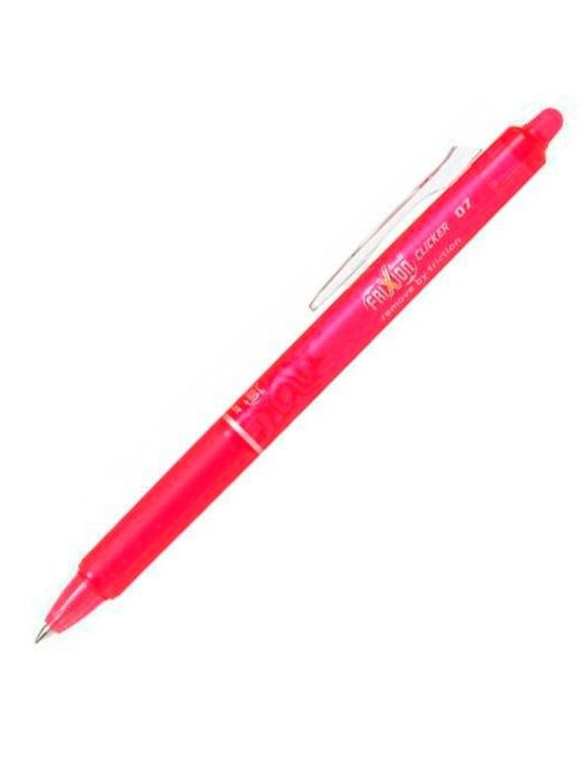 imagem de Caneta Pilot Frixion Clicker Tinta apagável Cor de Rosa 0,4 mm 12 Unidades2