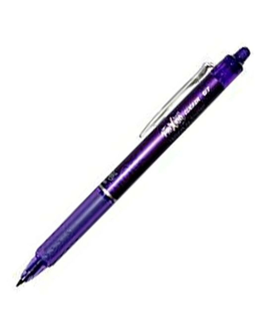 imagem de Caneta Pilot Frixion Clicker Tinta apagável Violeta 0,4 mm 12 Unidades2