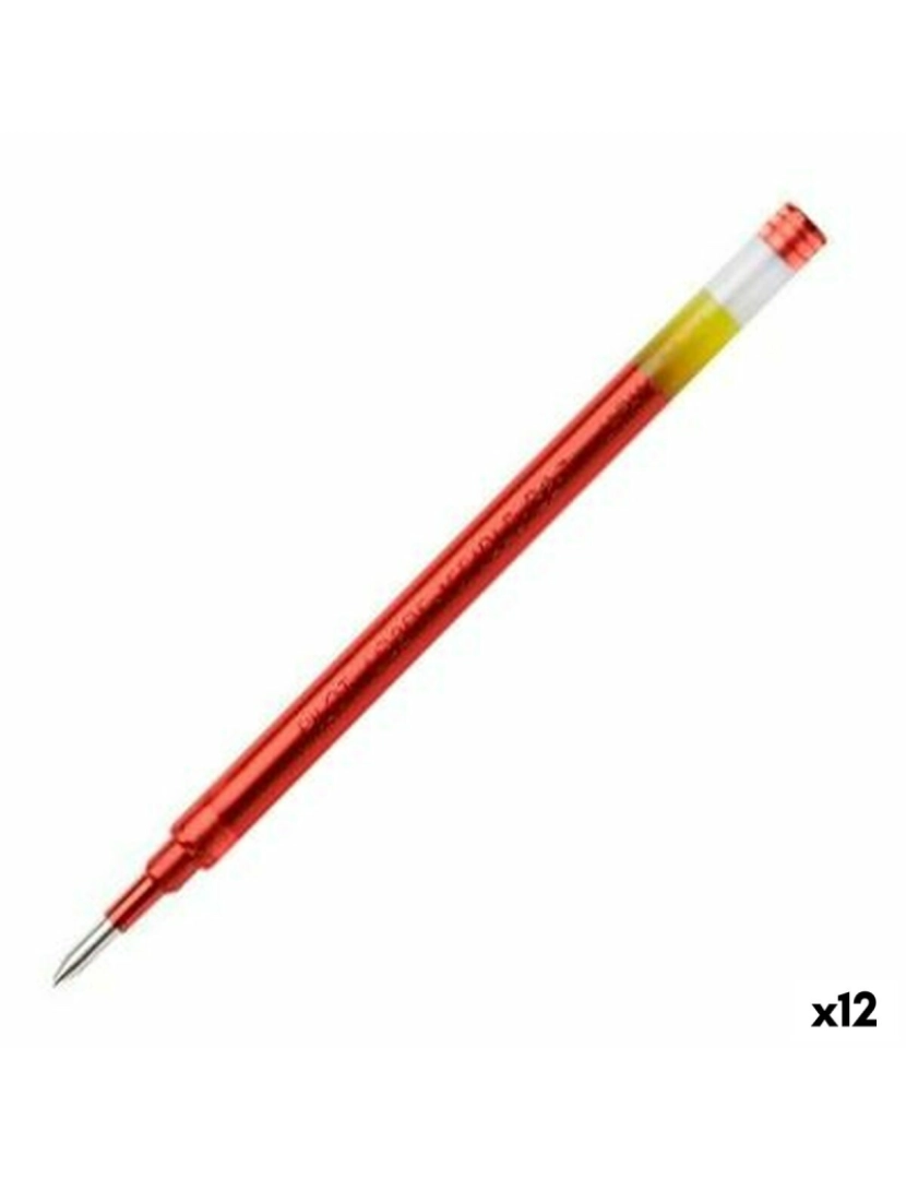 Pilot - Caneta sobresselente Pilot G2 0,4 mm Vermelho (12 Unidades)