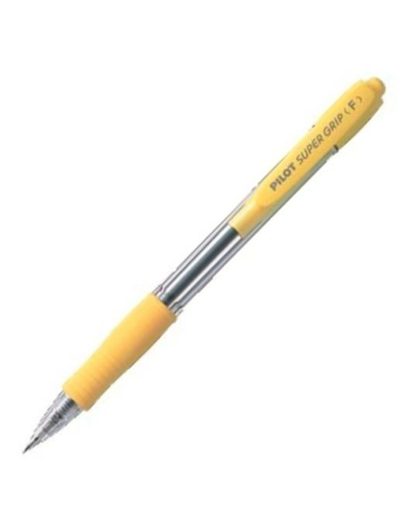 imagem de Caneta Pilot Supergrip Amarelo 0,4 mm (12 Unidades)2