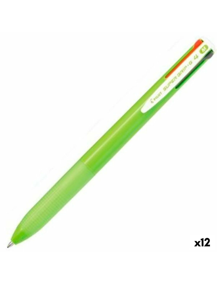 Pilot - Caneta Pilot Supergrip G4 Lima 0,4 mm (12 Unidades)